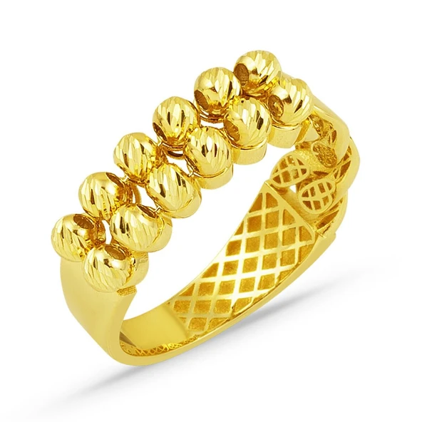 İki Sıra Dorika Yüzük YZK445 ürün görseli