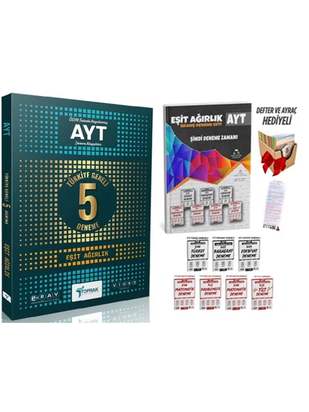 Ders Ortamı + Toprak AYT Eşit Ağırlık Deneme 2 li Set - 2