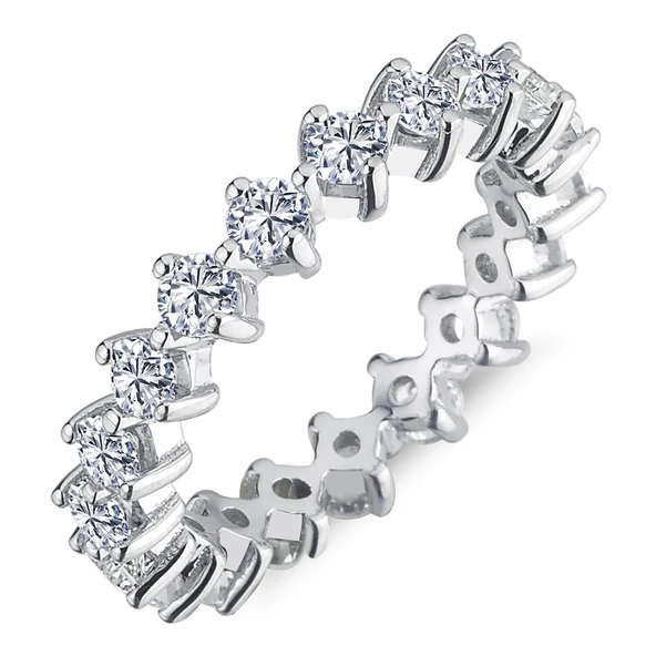 1.13 Karat E Renk Tamtur Pırlanta Yüzük PT7 ürün görseli