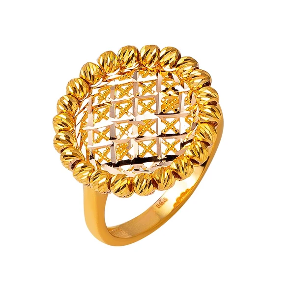 Yaşam Çiçeği Toplu Dorika Yüzük YZK454 ürün görseli