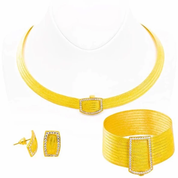 11 Sıra Taşlı Trabzon Hasır Set S14-06