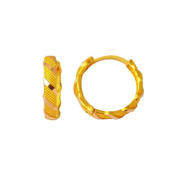 Sarmal Halka Küpe KP092 ürün görseli