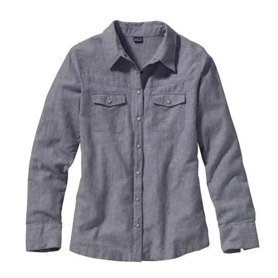 Patagonia Highlands Uzun Kollu Bayan Gömlek - 3