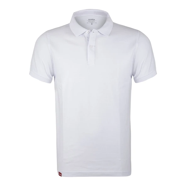 Evolite DeepRaw Bay Polo T-Shirt - Beyaz