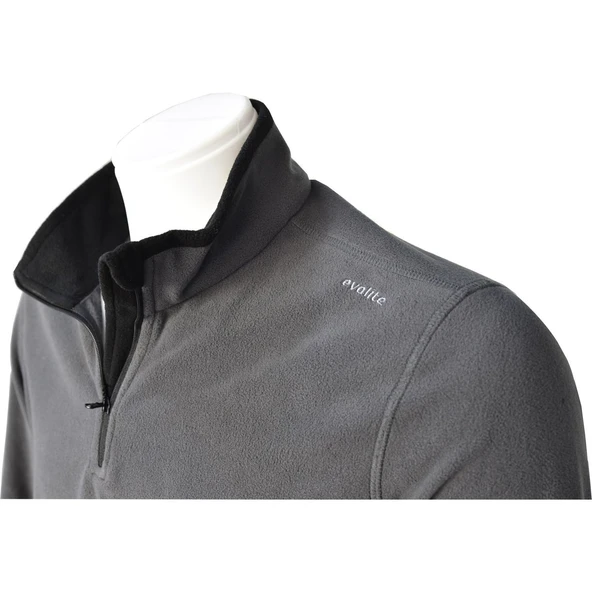 Evolite Fuga Bay Mikro Polar Sweater - Gri - 4