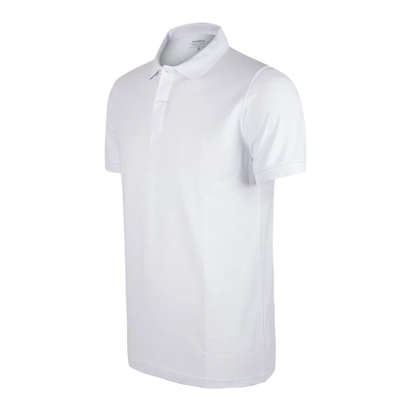 Evolite DeepRaw Bay Polo T-Shirt - Beyaz - 3