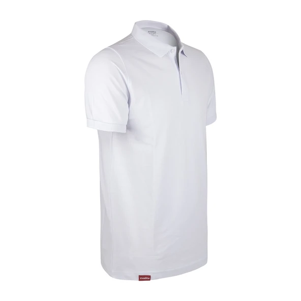 Evolite DeepRaw Bay Polo T-Shirt - Beyaz - 2