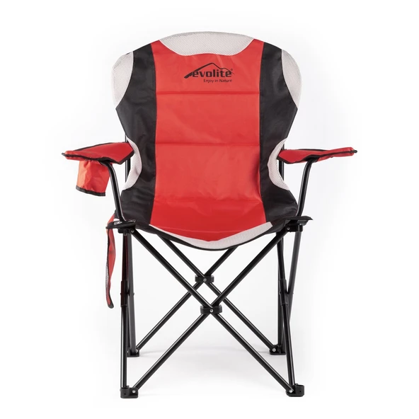 Evolite Nature Katlanabilir Kamp Sandalyesi - Kırmızı - 4