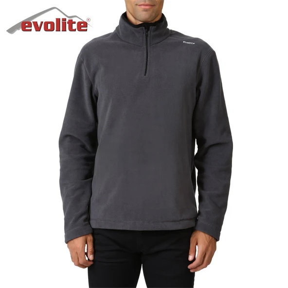 Evolite Fuga Bay Mikro Polar Sweater - Gri - 2