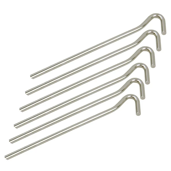 Evolite Çelik Çadır Kazığı 20cm 6 Adet ürün görseli 1