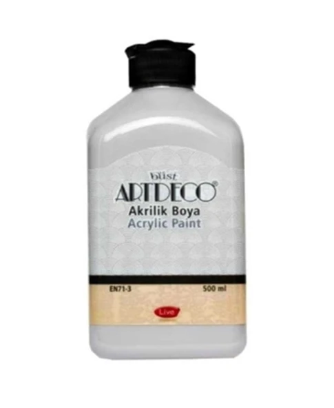 Artdeco Akrilik Boya 500Ml Gri - 2 adet ürün görseli 1