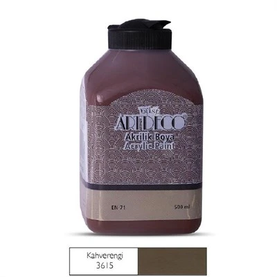 Artdeco Akrilik Boya 500Ml Kahverengi - 2 adet ürün görseli 1