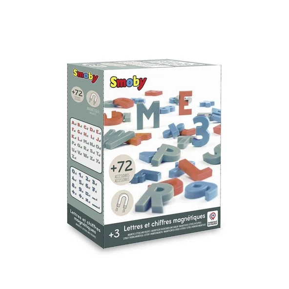 Nessiworld Smoby 72 Magnetic Letters & Numbers