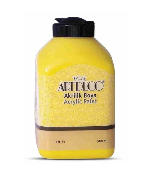 Artdeco Akrilik Boya 500Ml Sarı - 2 adet