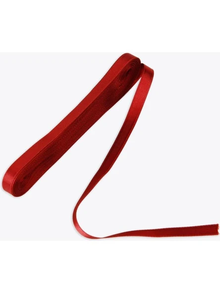 Nazarone Saten Kurdele 1CM-10MT-KIRMIZI(1102)
