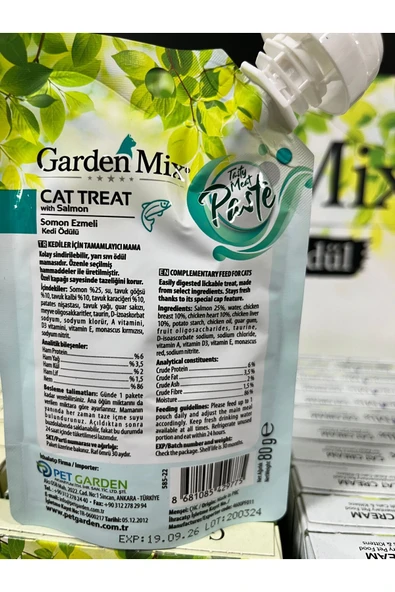Gardenmix Somon Ezmeli Kedi Ödülü 80 gr - 2
