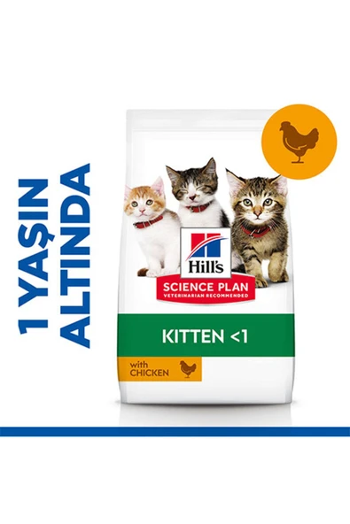 Hill's Hill’s Scıence Plan Kitten Tavuklu Yavru Kedi Maması 3 Kg