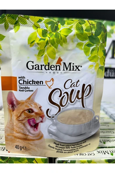 Gardenmix Tavuklu Kedi Çorbası 40gr