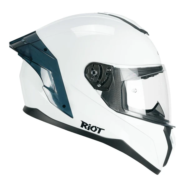 CGM 330A RIOT Sport Kapalı Kask Spoyler Beyaz -S ürün görseli 1