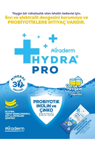 Miraderm Hydra Pro Mineraller ve Probiyotik 10 Adet Şase Form 84 g - Resim 2