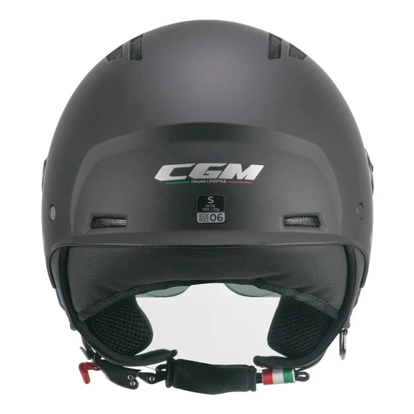 CGM 116A AIR Açık Kask SİYAH Uzun Vizör+Güneş Vizörlü -XL - 5