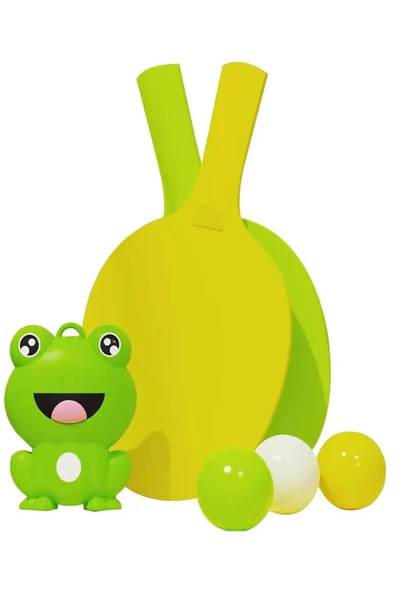 Sevimli PinPon, Çocuklar İçin Asılı Masa Tenisi Eğitim Seti – Refleks, Koordinasyon ve Eğlence Bir Arada!