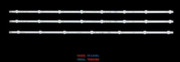 REGAL 40R6020F, SEG 40SC5600, 40F9400, HI-LEVEL 40HL650, FINLUX 40FX420F LED BAR