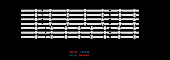 VESTEL 55UB8600, 55UD8800, 55UA8300, 55UB8350, 55UB6300, 55UD8900, 55UD8350, 55UHD292P, 55UHL600, 55UHL900SM, 55UHL700, 55TU5020, 55TU6020 LED BAR
