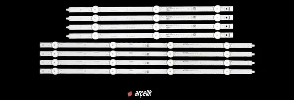 ARÇELİK A43L 8752 5S, A43L 6752 5B, A43L 6760 5B, A43L 5860 4B, A43L 8740 5B, A43L 8840 5B, B43L 6752 5B, B43L 8752 5S LED BAR