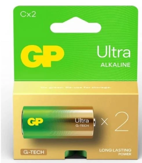 GP C Baby GP LR14 Ultra Alkalin 2'li C Orta Pil
