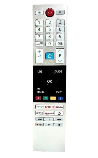Toshıba Ct-8561 Netflıx-Prıme Vıdeo- Youtube- Twıtch Tuşlu Lcd-Led Tv Kumandası