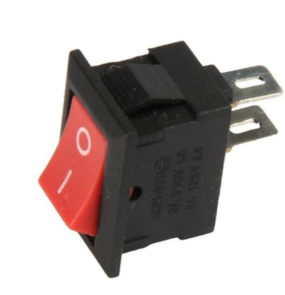 IC-120A IŞIKSIZ KIRMIZI ANAHTAR 2P
