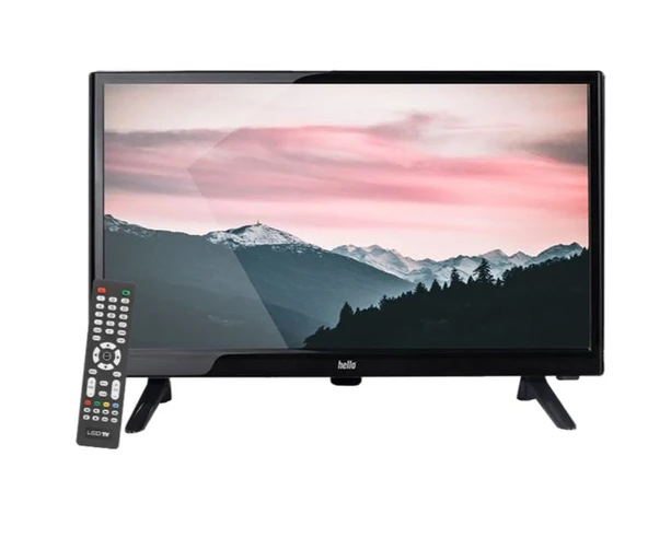 Hello Hl-2400 24 Audıo In-Rca-Vga-Hdmı-Usb 12 Volt Adaptörlü Girişli Full Hd Led Monitör , 24 İnç Led Tv Dahili Uydusuz