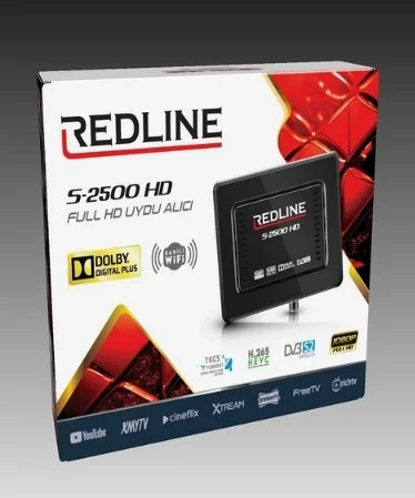 Redline S-2500 Full Hd Uydu Alıcı Dahili Wifi S2500