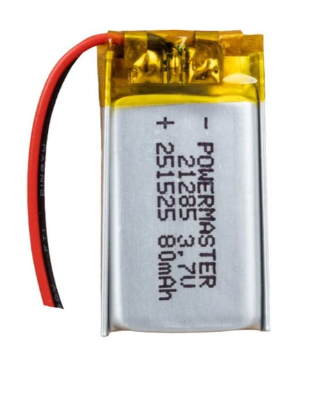 POWERMASTER 251525 3.7 VOLT 80 MAH LİTYUM POLİMER PİL ürün görseli
