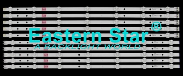 SAMSUNG, UE55H6273, D3GE-550SMB-R0, D3GE-550SMA-R1, BN96-28772A, BN96-28773A, CY-DF550CSLV1H, TV LED BAR ürün görseli