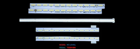 VESTEL 49UA8900, 49UB7950, 49UA9400, 49UB9300, 49UB9100S, 49UB1907, 49FB7500, 49FB8500, REGAL 49R6080U, PROFILO 49PA505T, TELEFUNKEN 49TU6060,49FB7500 LED BAR
