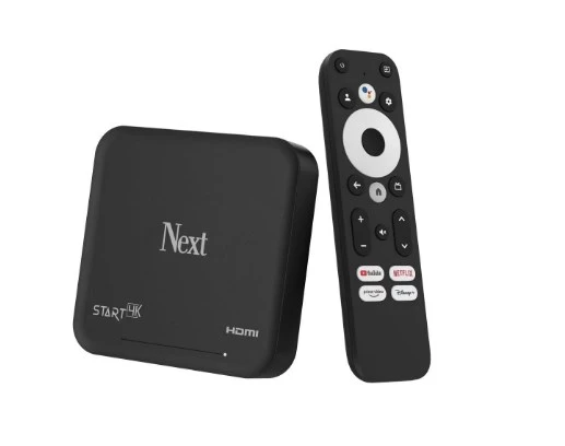 Next Start 4k Android Tv Box Lisanslı, Ses Komutlu Kumanda