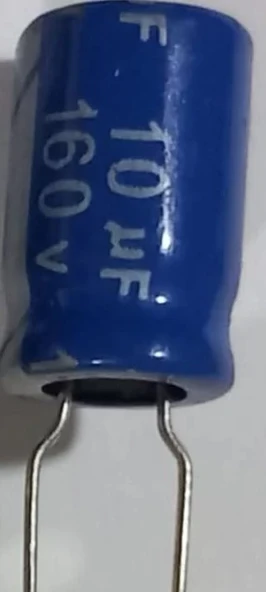 10uf 160v Kondansatör 10x5mm