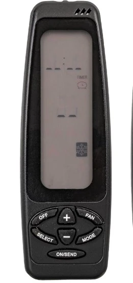 Electra Klima Kumandas, I Siyah Uzun Ekranlı ürün görseli