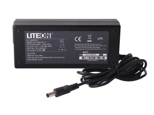 Liteon Pa-1600-2a-Lf 12v 5 Amper, Adaptör Standart Uç, 5.5 X 2.5 Mm
