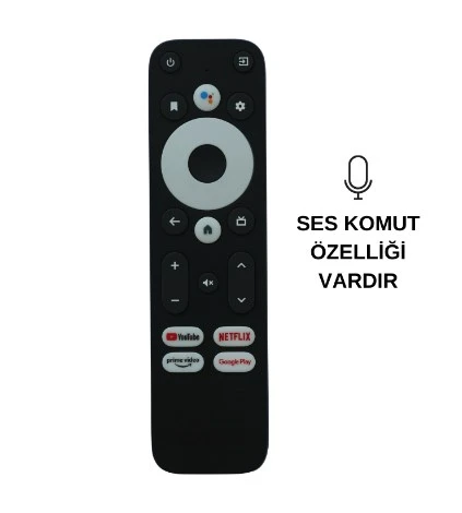 Nex,Sunny Prıme, Botech,Sunplus Tv Stıck Kumandası, Fte Maxımal Androıd Tv Dongle Stıck Google Play,Netflıx,Youtube,Prıme Vıdeo Tuşlu