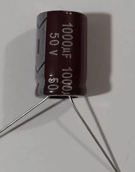 1000uf 50v Kondansatör 20x5mm ürün görseli