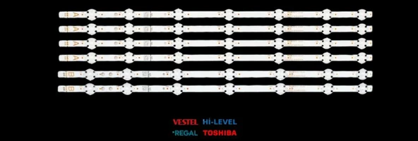 VESTEL 50UD6300, 50UB8300, 50UD8400, 50UD8100, 50UD8110 REGAL 50R7520U, 50R5020U, 50R7520UA, HI-LEVEL 50UHL500 LED BAR ürün görseli