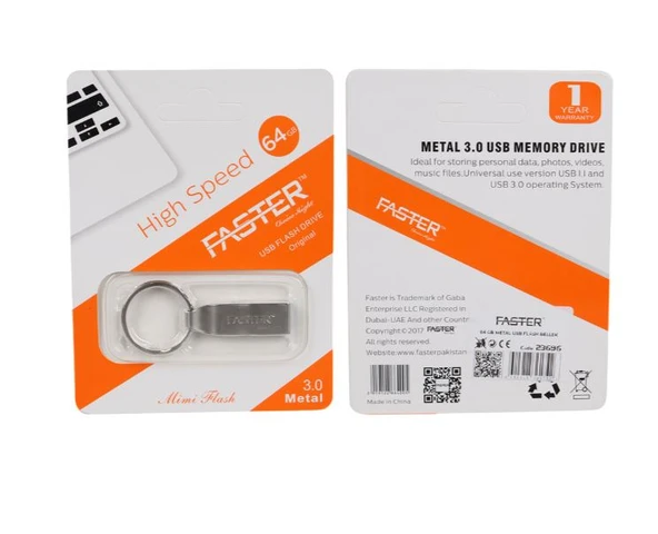 FASTER 64 GB FLASH DİSK USB BELLEK ürün görseli