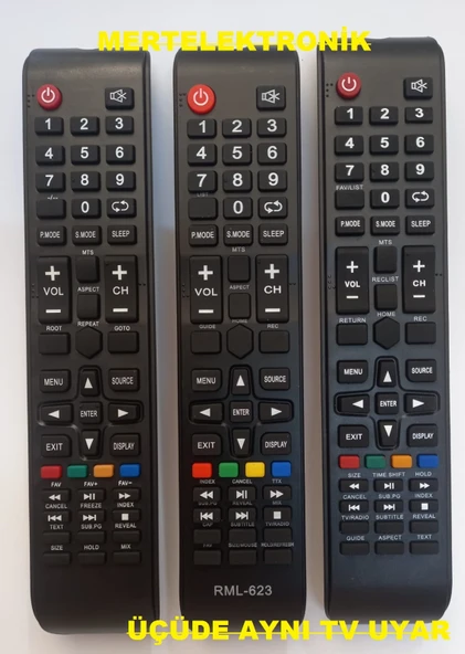 sunny sn55leda38 0227 TV kumandası - 1