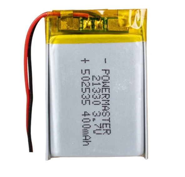 POWERMASTER 502535 3.7 VOLT 500 MAH LİTYUM POLİMER PİL