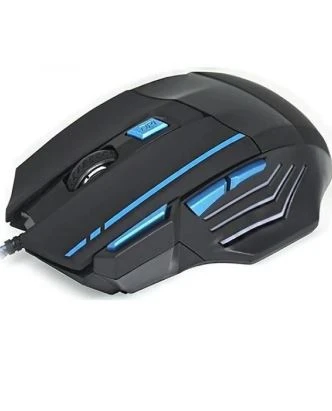 HADRON HDG30 OYUNCU MOUSE KABLOLU USB 600/3600 DPI LEDLİ 144CM (SİYAH-MAVİ)