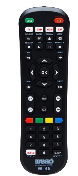 NETFLIX TUŞLU 4 IN 1 UNIVERSAL  UYDU,TV, SAT,DVD  TÜM MODELLER ÖĞRENEBİLEN AKILLI KUMANDA