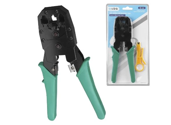 S-LİNK Sıkma Pensesi , Üçlü Jak Pensesi Rj-45/Rj-12/Rj-11